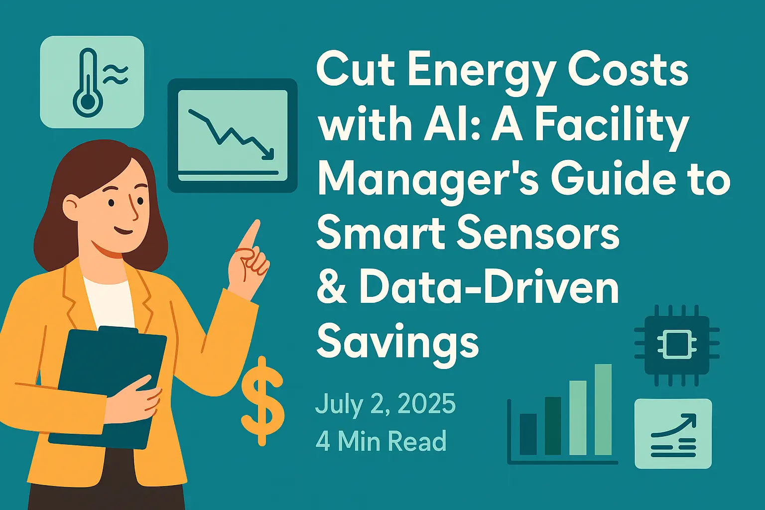 Cut Energy Costs with Smart Sensors | A Facility Manager’s Guide by DIREK
