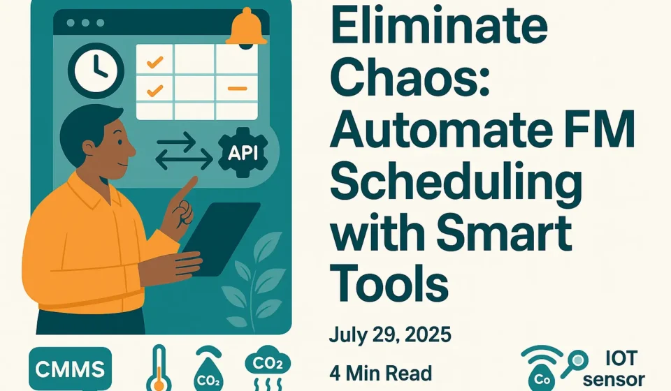 Eliminate Chaos: Automate FM Scheduling with Smart Tools Eliminate Chaos: Automate FM Scheduling with Smart Tools