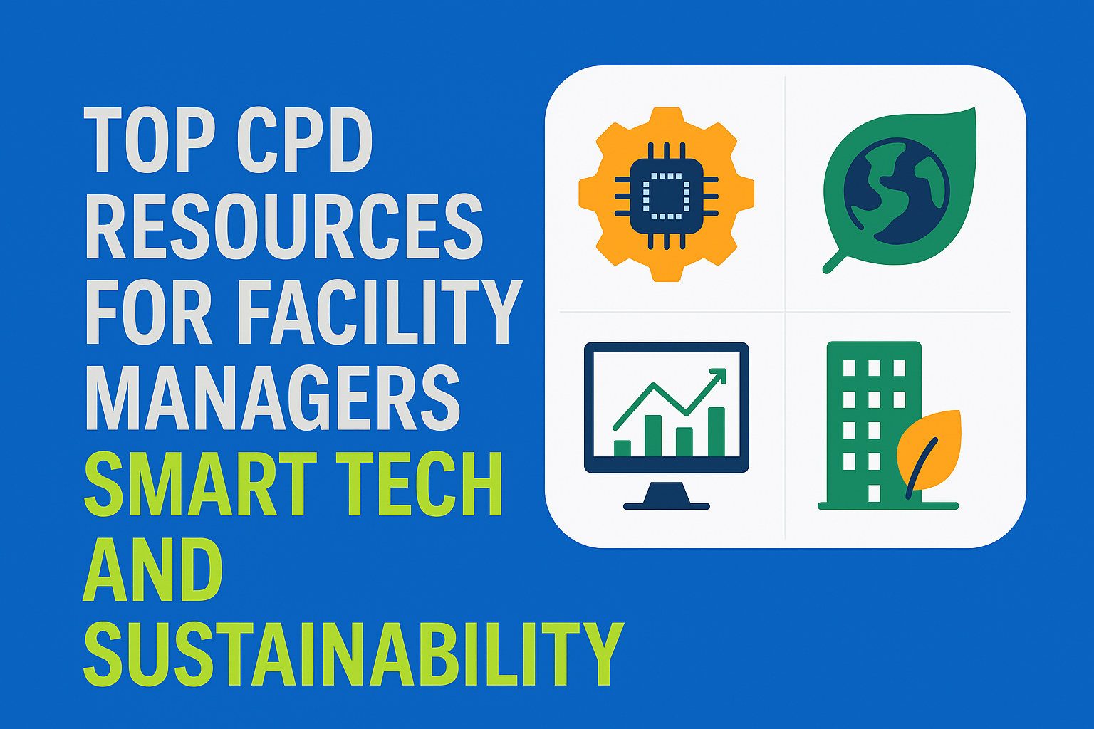 Top CPD Resources for Facility Managers: Smart Tech and Sustainability