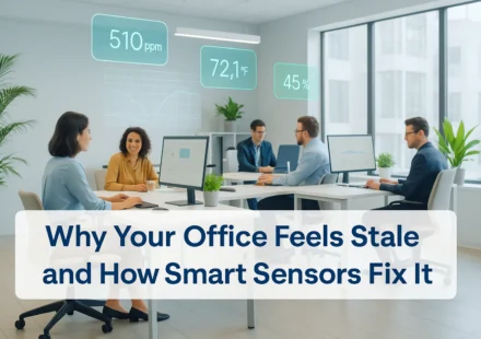 Why Your Office Feels Stale and How Smart Sensors Fix It